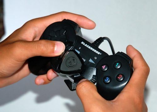Buddies Gamepad Game Controller with Mini Wheel For PC, PS2, PS3, Programmable for all Keyboard Games