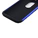 Moto X (2nd Gen) Case, LK [Shock Absorption] Hybrid Dual Layer Armor Defender Protective Case Cover for Motorola Moto X 2nd Generation (Blue)