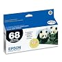 Epson 68 Black Ink Cart Hi capacity Dual Pack