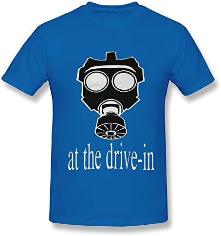 At The Drive In 2016 Concert Logo Fashion T Shirt For Men RoyalBlue