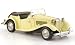 MG TD Mark II, beige, LHD, limitierte Auflage 300 Stück, 1950, Modellauto, Fertigmodell, Neo Limited 300 1:43