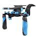 DSLR Rig Shoulder Mount Rod Support Rail System steadycam steady DSLR DV HDV rigRL02R