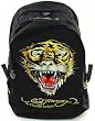 Ed Hardy Bruce Tiger Backpack - Black