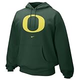 Nike Oregon Ducks Green Arch Lettering Fleece Hoody Sweatshirt