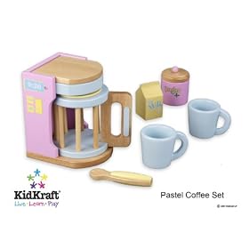 KidKraft Pastel Coffee Set by KidKraft