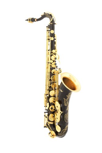 LA Sax Series 1 Tenor Saxophone in Nasty Black