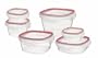 Rubbermaid Lock-its 12-Piece Food Storage Container Set