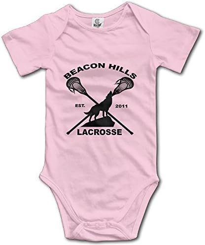 Jonesseller Baby Crawl Walk Beacon Wolf Hills Infant Bodysuit Pink 6 M