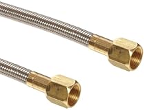 Unisource TSC Gray PTFE Chemical Hose Assembly, 1/4