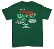 Christmas Vacation Moose Mug T-shirt (Green Large)