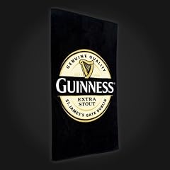Guinness Label Beach Towel
