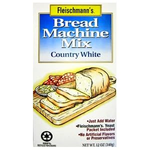 Fleischmann's Country White Bread Machine Mix 12 Oz - 6 Unit Pack