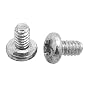 Zinc Plated Steel Machine Screw, Pan Head, Phillips Drive, #6-32, 1/2" Length (Pack of 100)