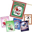 Seasonal Cat Welcome Flags Set