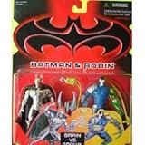 Enlarge toy image: DCComics BATMAN vs BANE 5 figure pack of 2 - school time children learning and fun