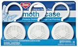 Enoz brand Set of 3 Clothes hanging Moth Cake repellent Closet Hanger