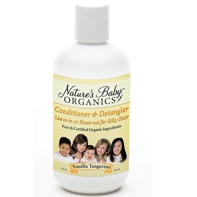 Nature's Baby Conditioner & Detangler  8 oz Vanilla Tangerine