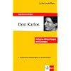 Lekt�rehilfen ' Don Carlos': Inklusive Abitur-Fragen mit L�sungen. Ausf�hrliche Inhaltsangaben mit Interpretation