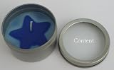 Produkt-Bild: Kerze in Metallbox mit Glasdeckel mit eingraviertem Namen: Content