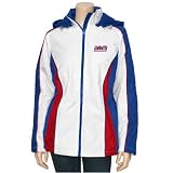 New York Giants Ladies White Full Zip Hoody Parka