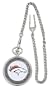 NFL Men's BO0082 Denver Broncos "Hall Of Famer" Pocket Watch with Chain
