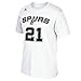 NBA San Antonio Spurs Tim Duncan #21 Men's 7 Series Name & Number Short Sleeve Tee, XX-Large, White