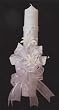 First Communion Candle - 14in. - Ribbon