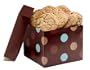 Geoff & Drew's Signature Chocolate/Blue Box of 32 Fresh Baked Cookies - 4 Flavors