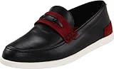 IMAGE OF LACOSTE Calvet AP Leather Loafers Casual Mens Shoes Black Size 10