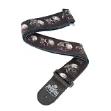 guitar strap Planet Waves Alchemy Guitar Strap Muted Skulls Electronics guitar strap