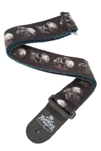 Planet Waves 50AL01 Alchemy Gothic Collection Muted Skulls Gewebegurt Preisvergleich