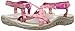 Skechers Women's Reggae Haystack Toe Ring Sandal, Fuchsia/Amp; Natural, 11 M US