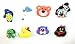 Cute Animals Pets Shoe Charms 8 pc Set - Jibbitz Croc Style