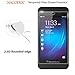 Screen Protector,Nacodex® For BlackBerry Z10 Premium Ballistic Tempered Glass Screen Protector - Replacement Glass (For BlackBerry Z10)