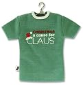 EK Success Mini T-Shirt Embellishment A CAUSE FOR CLAUS (Christmas) For Scrapbooking, Card Making & Craft Projects