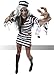 California Costumes Convict Chick Costume