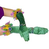 Velvet Mardi Gras Gloves