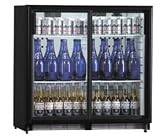Flaschenkühler - Unterbau - 2 Schiebetüren - Kapazität 232 Liter