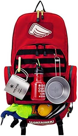 Googims Junior Girl's Strap-Lined Backpack One Size Red