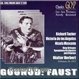 Charles Gounod: Faust [New Orleans -- February 26, 1953: Richard Tucker, Victoria De Los Angeles, Nicola Moscona, Henri Noel, Cecilia Ward, Maria Mayhoff, Don Bernard; New Orleans Symphony Orchestra and Chorus; Walter Herbert, Conductor]