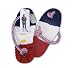 Vibram K9 Chewy Shoe Dog Toy, 12, Red/White/Blue