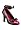 Black / Burgundy Pu