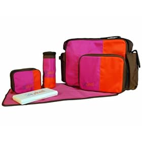 O Yikes 247-MG-TR 24.7 Messenger - Tangerine Raspberry