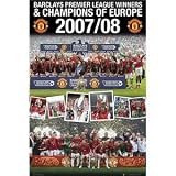 Manchester United 07/08 Double Winners Poster