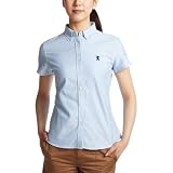 (ジョルダーノ)GIORDANO オックスライオンボタンダウン半袖シャツ 01342060