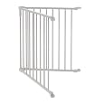 North States 3 in 1 Metal Superyard 2 Panel Extension, Taupe