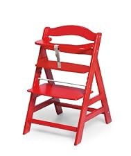 Hauck Alpha Wooden Highchair - Red