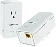 NETGEAR Powerline 500 1-Port Extra Outlet Essentials Edition Starter Kit (XAVB5421)