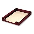 Rolodex 23360 Elegant Warm Metropolitan Look. Desk Tray, Legal, Mahogany