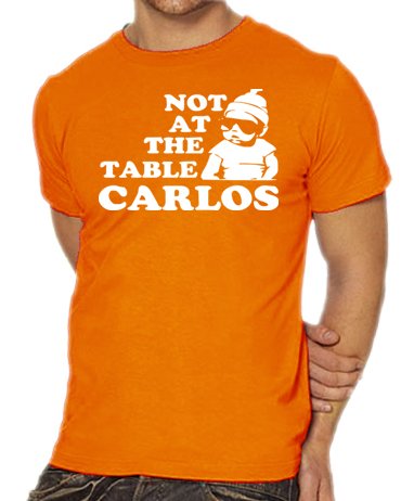 Touchlines Herren T-Shirt The Hangover - Carlos, orange, L, B1825-Orange-L Preisvergleich
